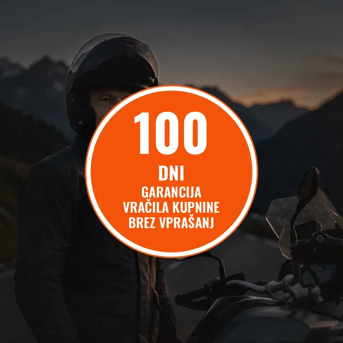 100-dnevna garancija vračila kupnine, brez vprašanj